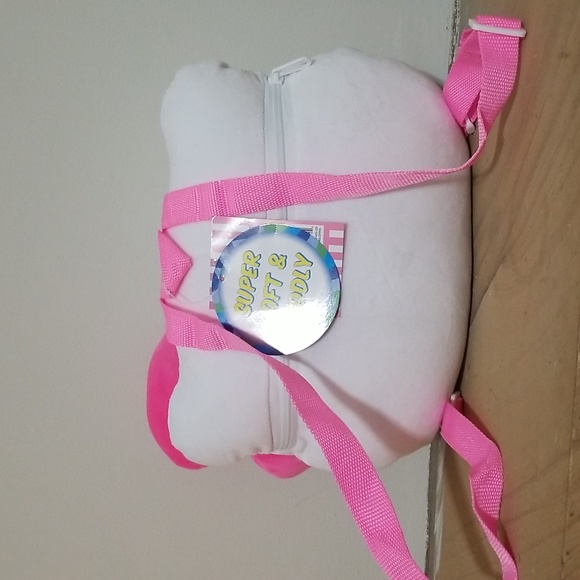♥️Hello Kitty Plush backpack & Slippers NWT - Picture 7 of 9